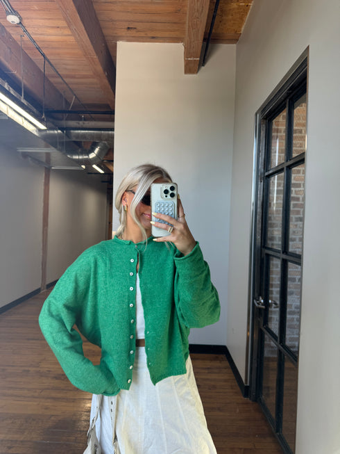 Coco Cutie Cardigan // Kelly